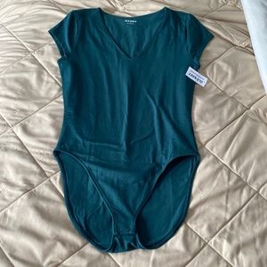 NWT green bodysuit